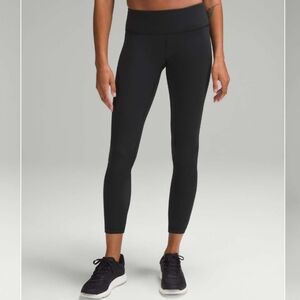 Lululemon Wunder Train Low-Rise Tight 25" Black Size 8
